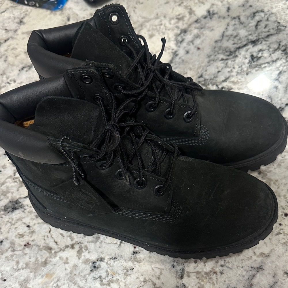 Timberland Black Kids Boots